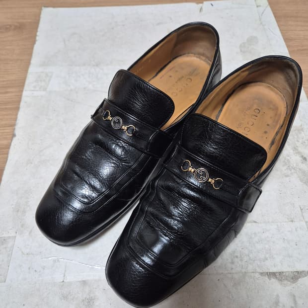 (8/270)구찌 인터로킹 G 홀스빗 로퍼