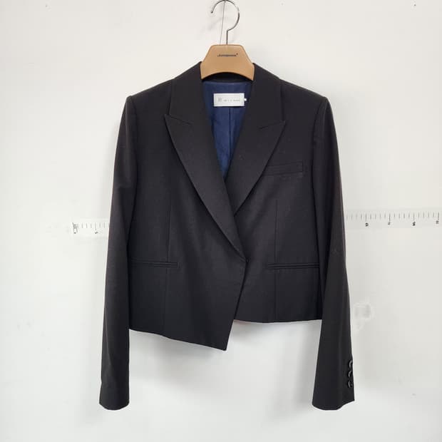 잇미샤 블랙 크롭 자켓