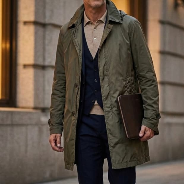 [105-110]에르노 이탈리아 정품 간절기 후드 자켓