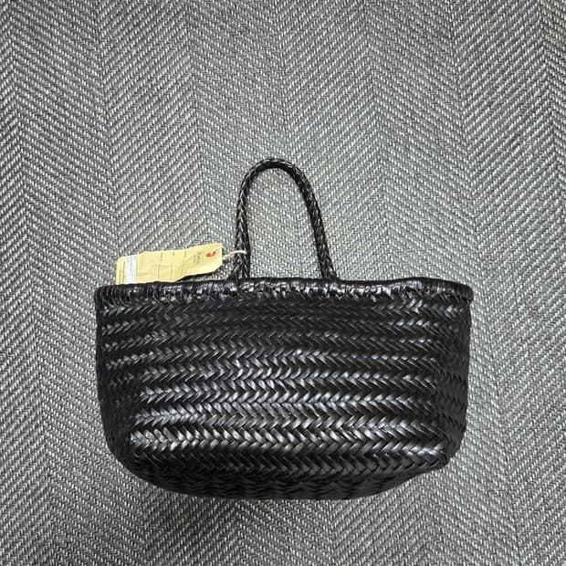 드래곤디퓨전 트리플 점프 스몰 위빙 토트백(모델명 8811) 블랙