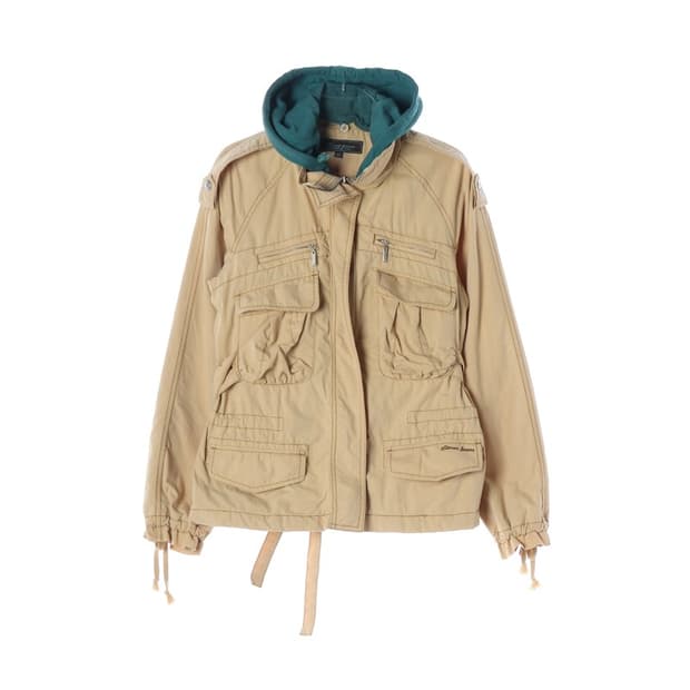 LITMUS JEANS 멀티포켓 후드 야상 85