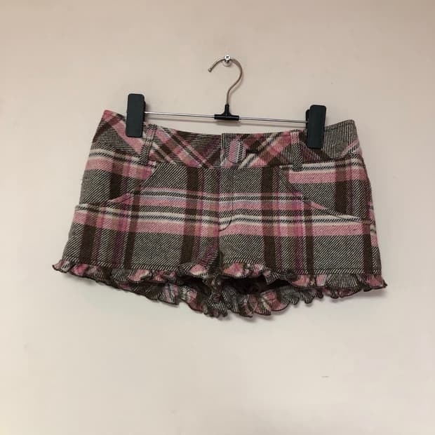 LIZ LISA 리즈리사 체크 반바지