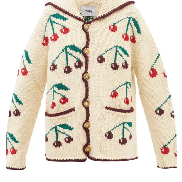 BODE 체리 가디건 XS/S 