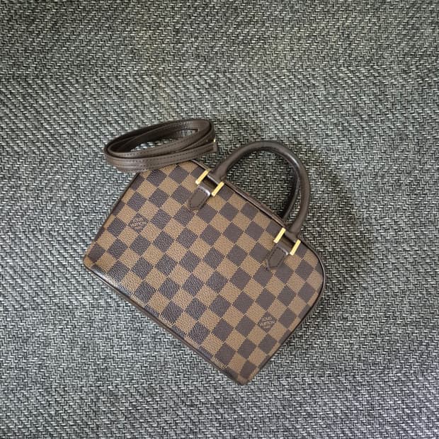 루이비통 다미에 에벤 토트백