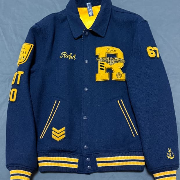 폴로 랄프로렌 리버시블 바시티 자켓