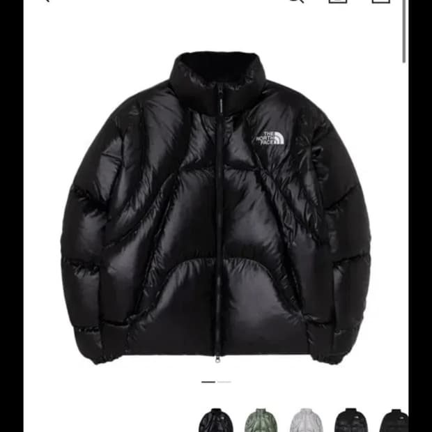 노스페이스 웨이브 rds 패딩