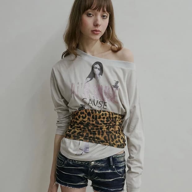 스컬프터 Urban Muse Tee Pale Gray