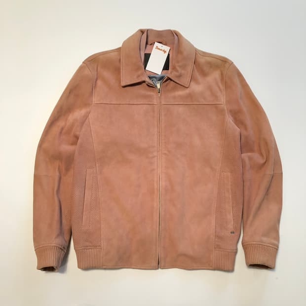 닥스 스웨이드 레더자켓