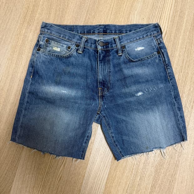 리바이스 541 빈티지 데님 숏팬츠