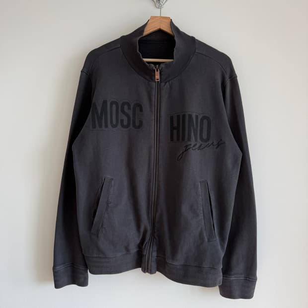 모스키노(MOSCHINO) 코튼 집업 져지