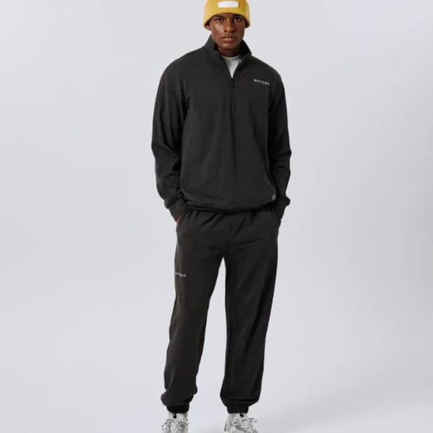 [새제품] 스파이더 젠 콜렉션 맨즈 모달 스웻 세트 - 차콜