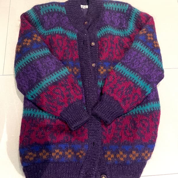 Vassaful 그랜마가디건 모리걸