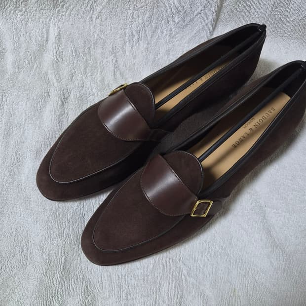 Baudoin & Lange/보두앙앤랑/Sagan Buckle/다크브라운