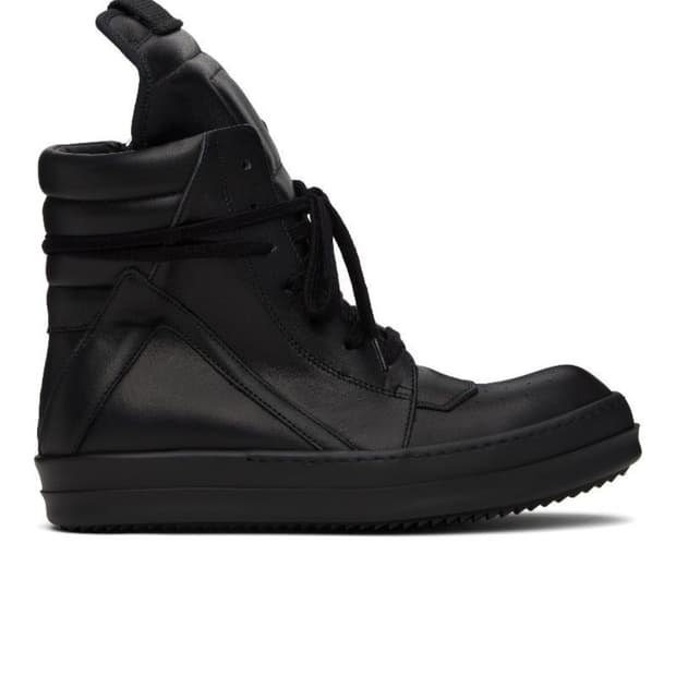 릭오웬스 지오바스켓 블랙