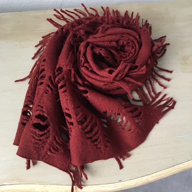 punching fringe muffler