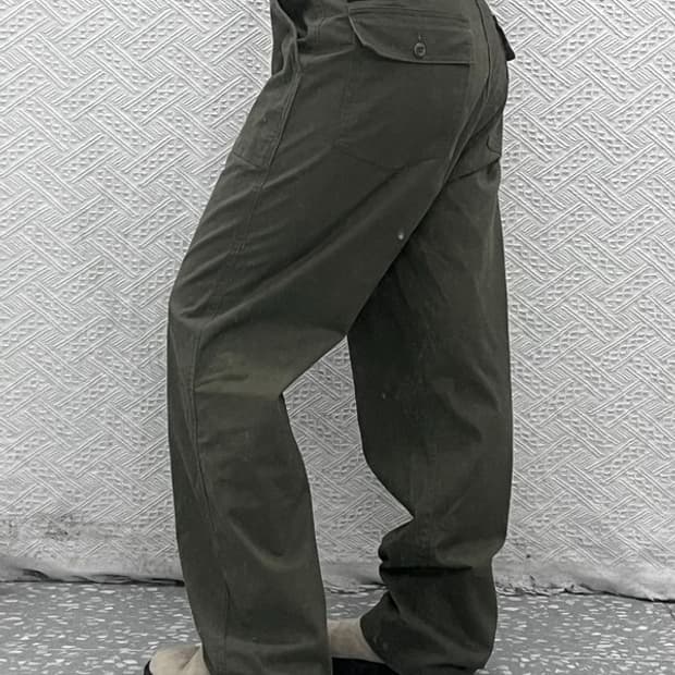 리 LEE 밀리터리 말차카키 퍼티그 팬츠 34인치 C07549