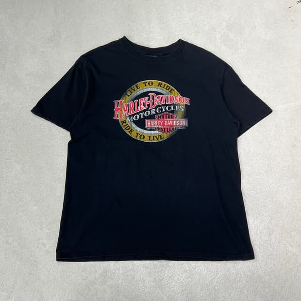 할리데이비슨 프린팅반팔티 s09938