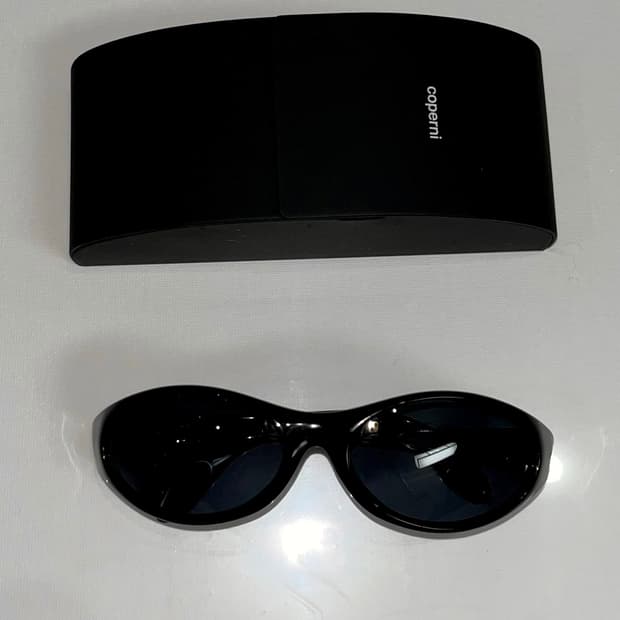 코페르니 (coperni) 사이클 선글라스 블랙