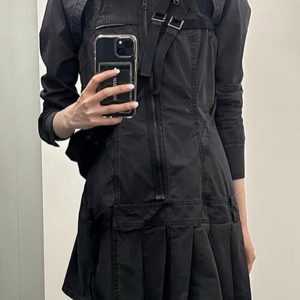 Hyein seo 혜인서 Convertible Dress 원피스 블랙