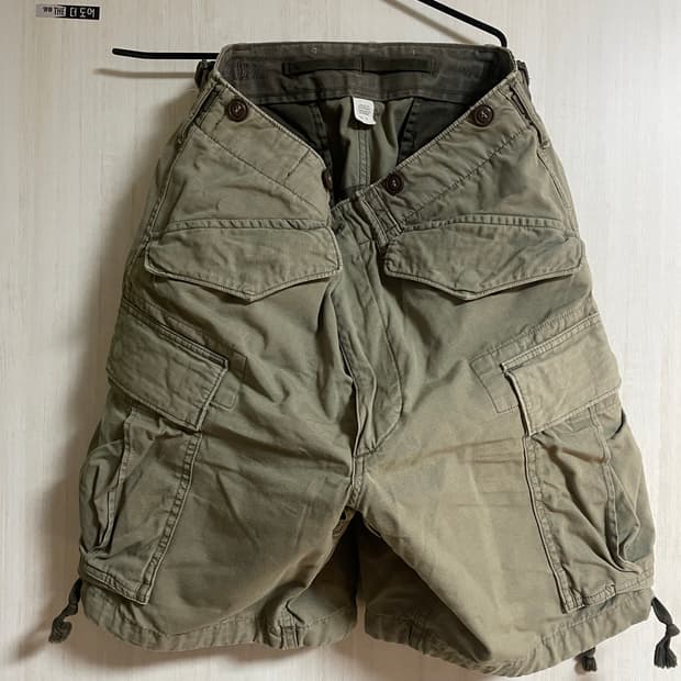 더블알엘  립스탑 카고 쇼츠 30