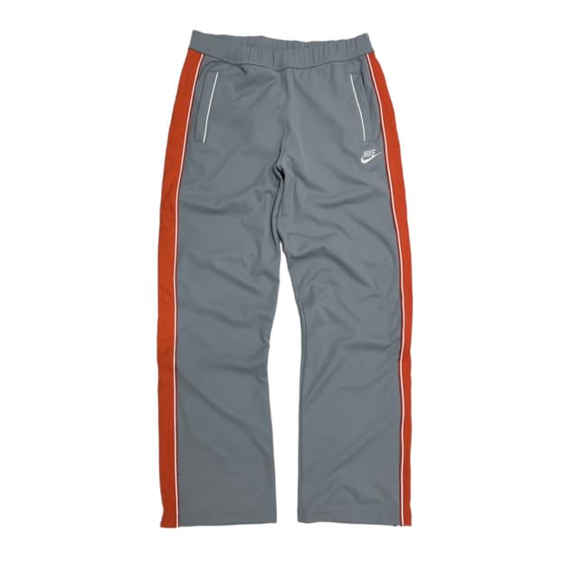 나이키 00s 그레이 오렌지 트랙팬츠 츄바 트레이닝 바지