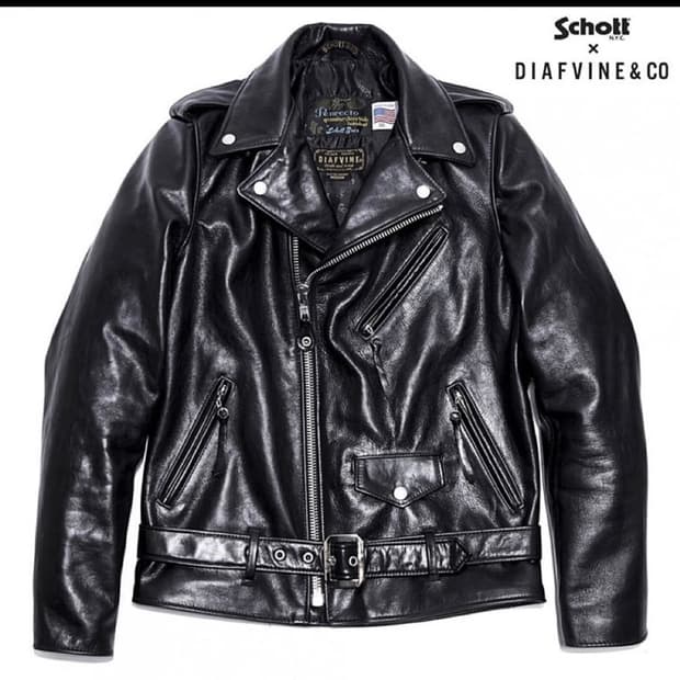 Schott nyc perfect  DIAFVINE 콜라보 613RL