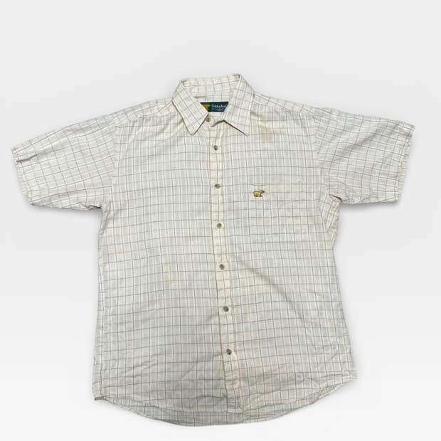 Golden Bear - JP 체크 half 셔츠(S-M추천)