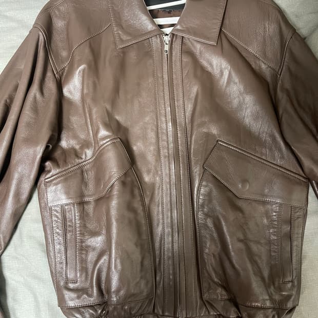 스페로네 레더 자켓 M
