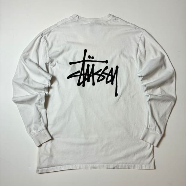 스투시 베이직 빅로고 롱 슬리브 PN8993
