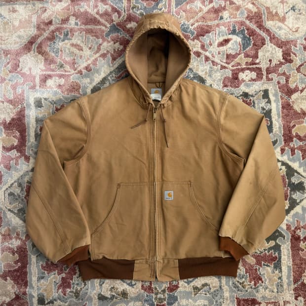 [칼하트] 00s J131 BRN 써멀 액티브 자켓 (황금오버핏)