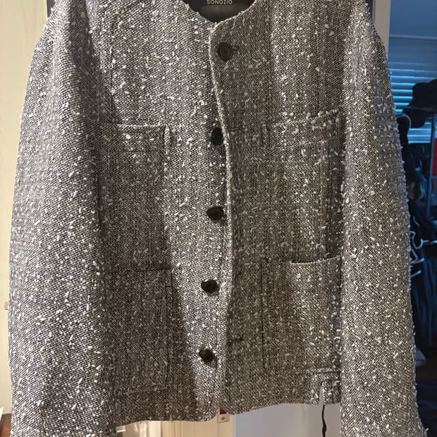 송지오 옴므 트위드 자켓