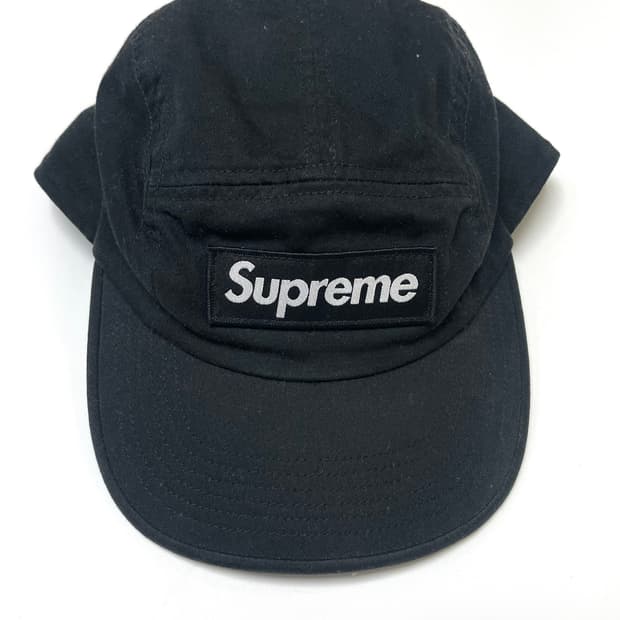 슈프림 캠프캡 블랙