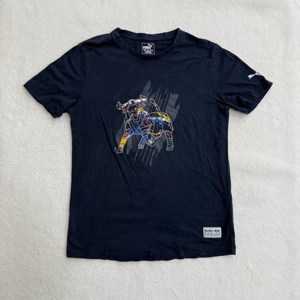 M 푸마 레드불 반팔 티셔츠 0316T