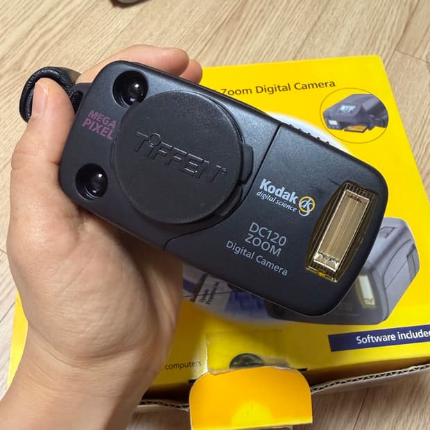 (작례O) 코닥 kodak dc120 zoom 박스 포함 빈티지디카