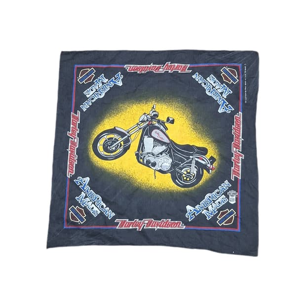 90s 할리데이비슨 스포스터 반다나 usa