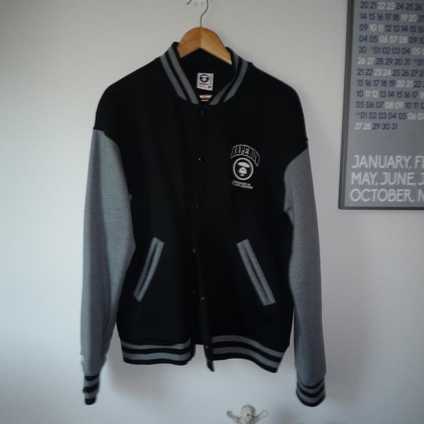 AAPE 바시티 자켓