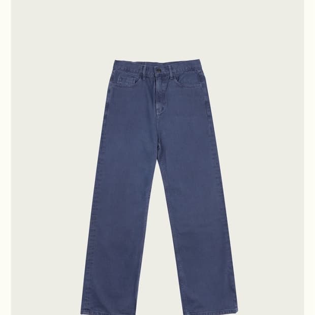 ribbonbit 리본빛 휴고데님 블루 S