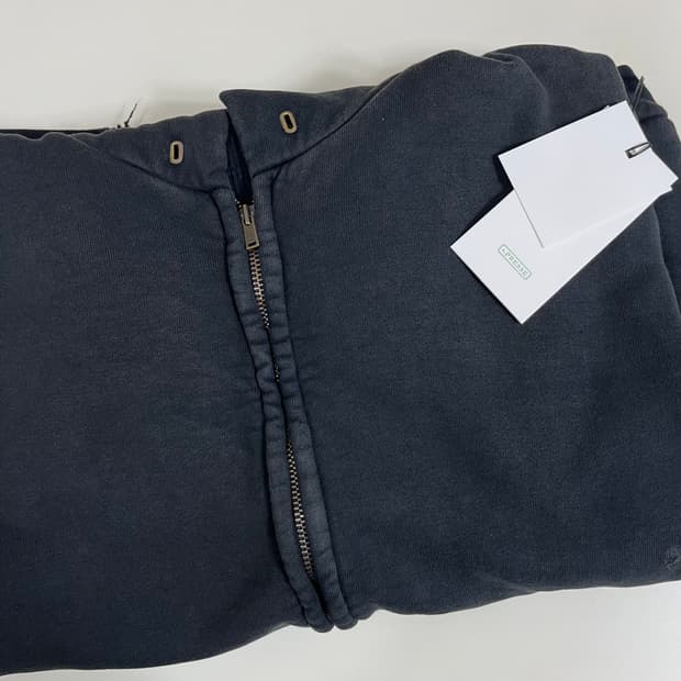 25aw 아프레쎄 빈티지 집업 후디 블랙