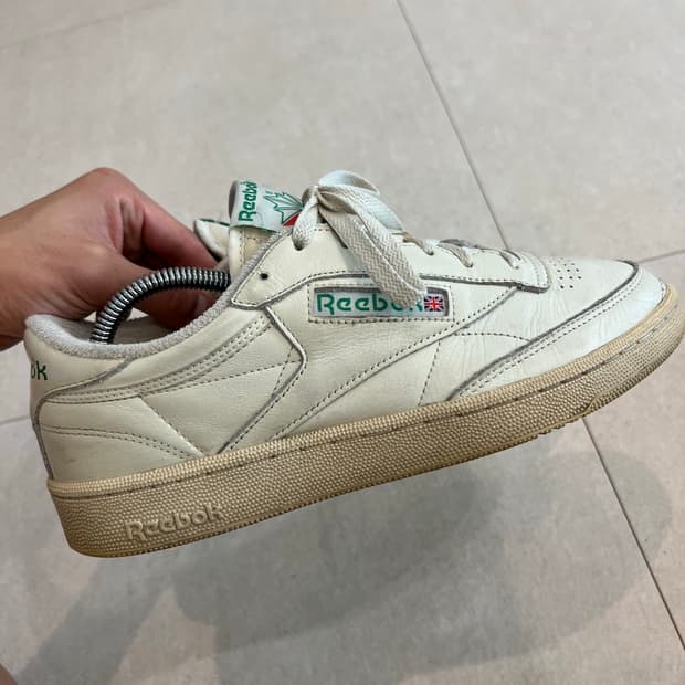 리복 클럽c 85 빈티지 그린 dv6434