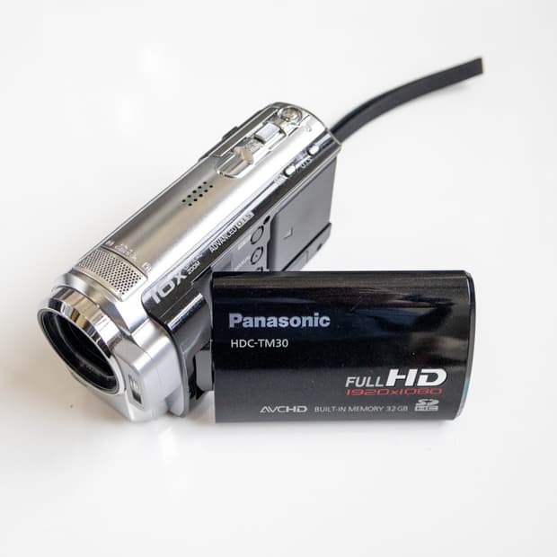 Panasonic HDC-TM30-K / 빈티지 디지털 캠코더
