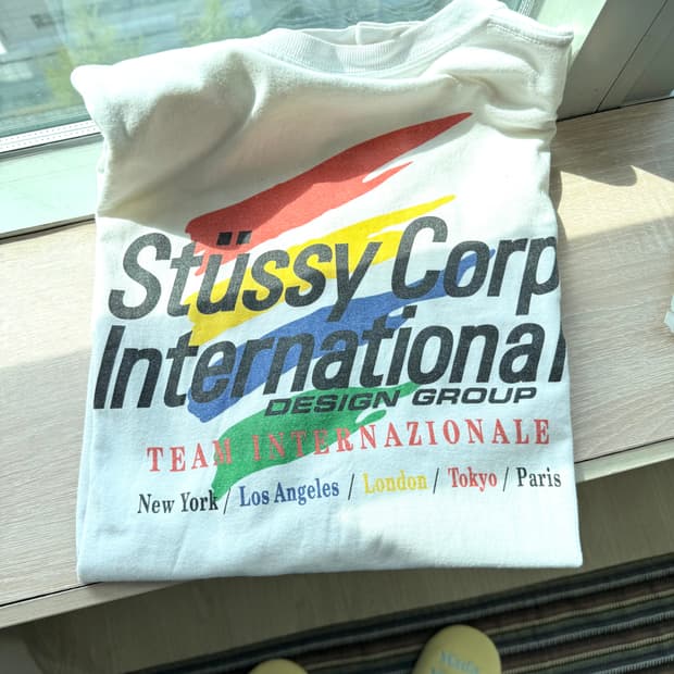 스투시 인터네셔널 반팔 티셔츠