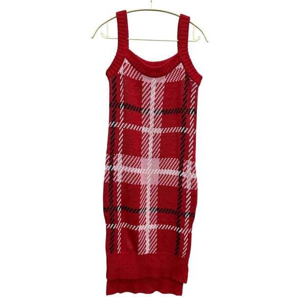 아이아이 니트 롱스커트