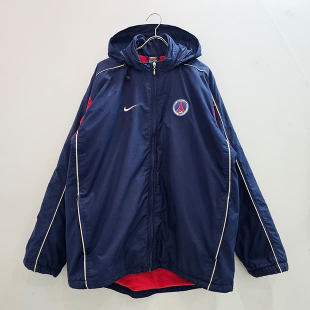00's 나이키 PSG 빈티지 팀 플리스안감 트레이닝 자켓 