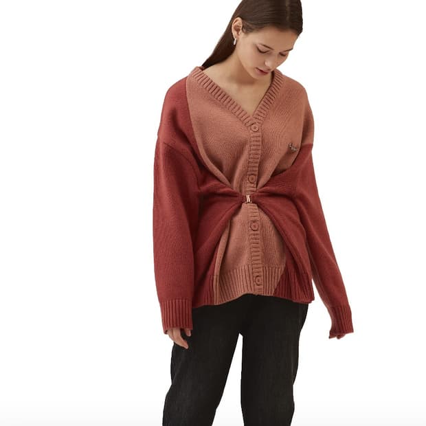 아이아이 eyeye 울니트 가디건