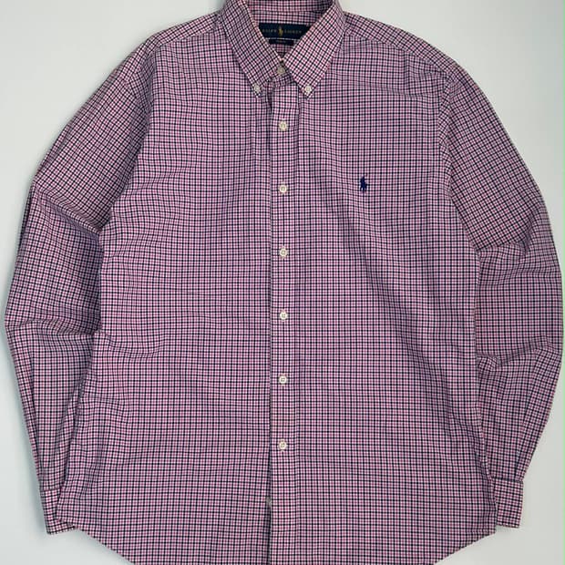 [L] 폴로 랄프로렌 슬림핏 체크 셔츠