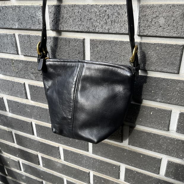 90s Old Coach 올드코치 글러브탠드 백 스몰