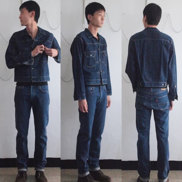 [30x32] 리바이스 501 셀비지 데님