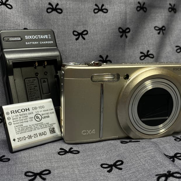 Ricoh(리코) cx4 메탈실버
