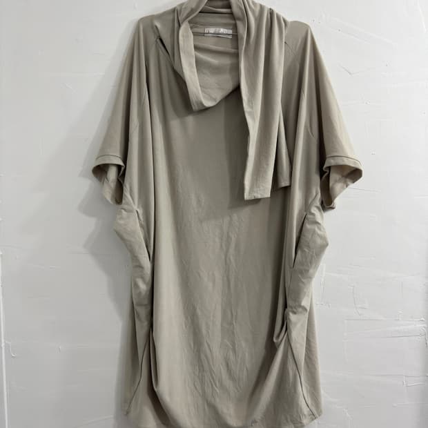 kawa okada drape dress