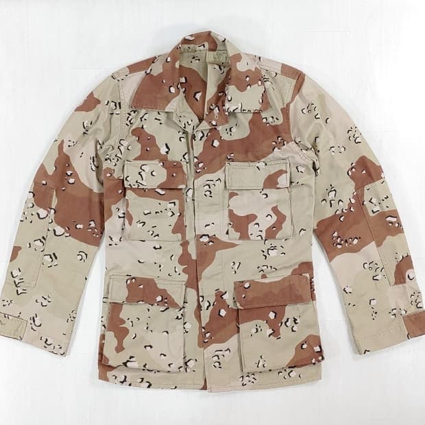 80년대 미군 사막6색 BDU 셔츠 XS-R